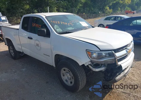 2019 Chevrolet Colorado Wt из США, поврежденный, VIN 1GCHSBEA4K1172524
